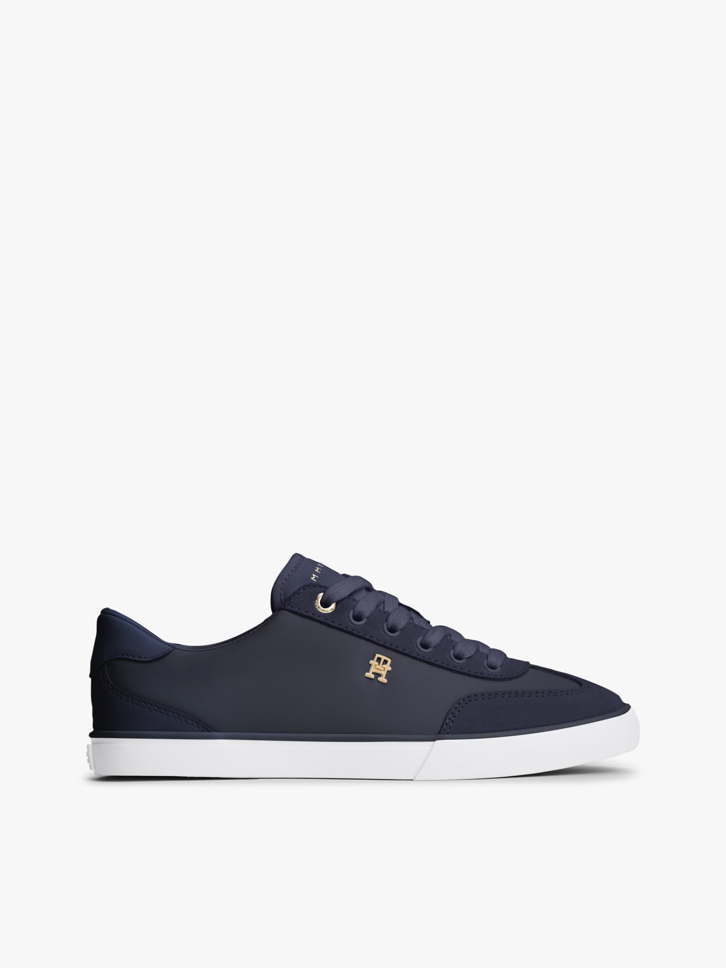 Leather TH Monogram Vulcanised Trainers