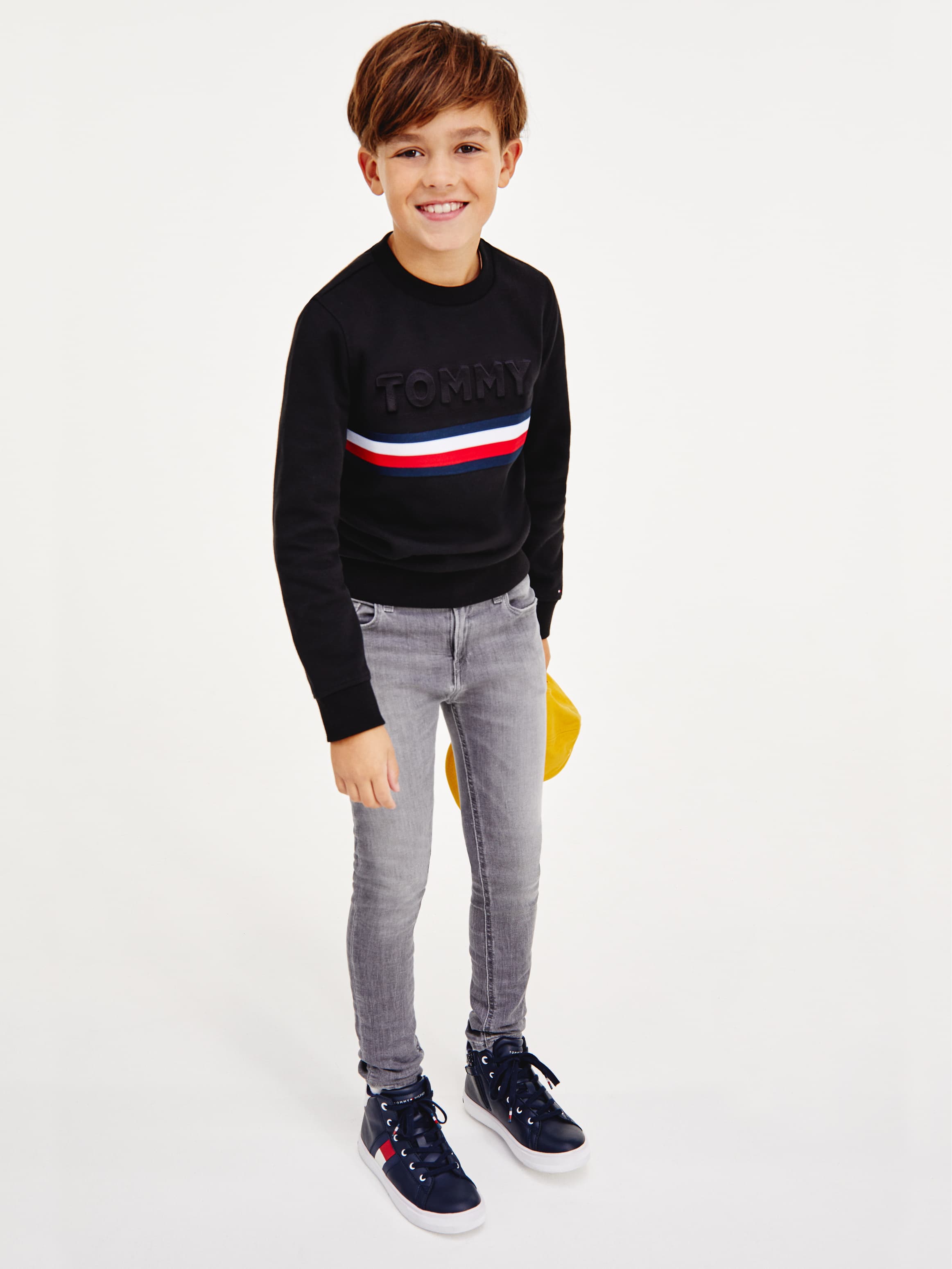 Simon Skinny Faded Jeans