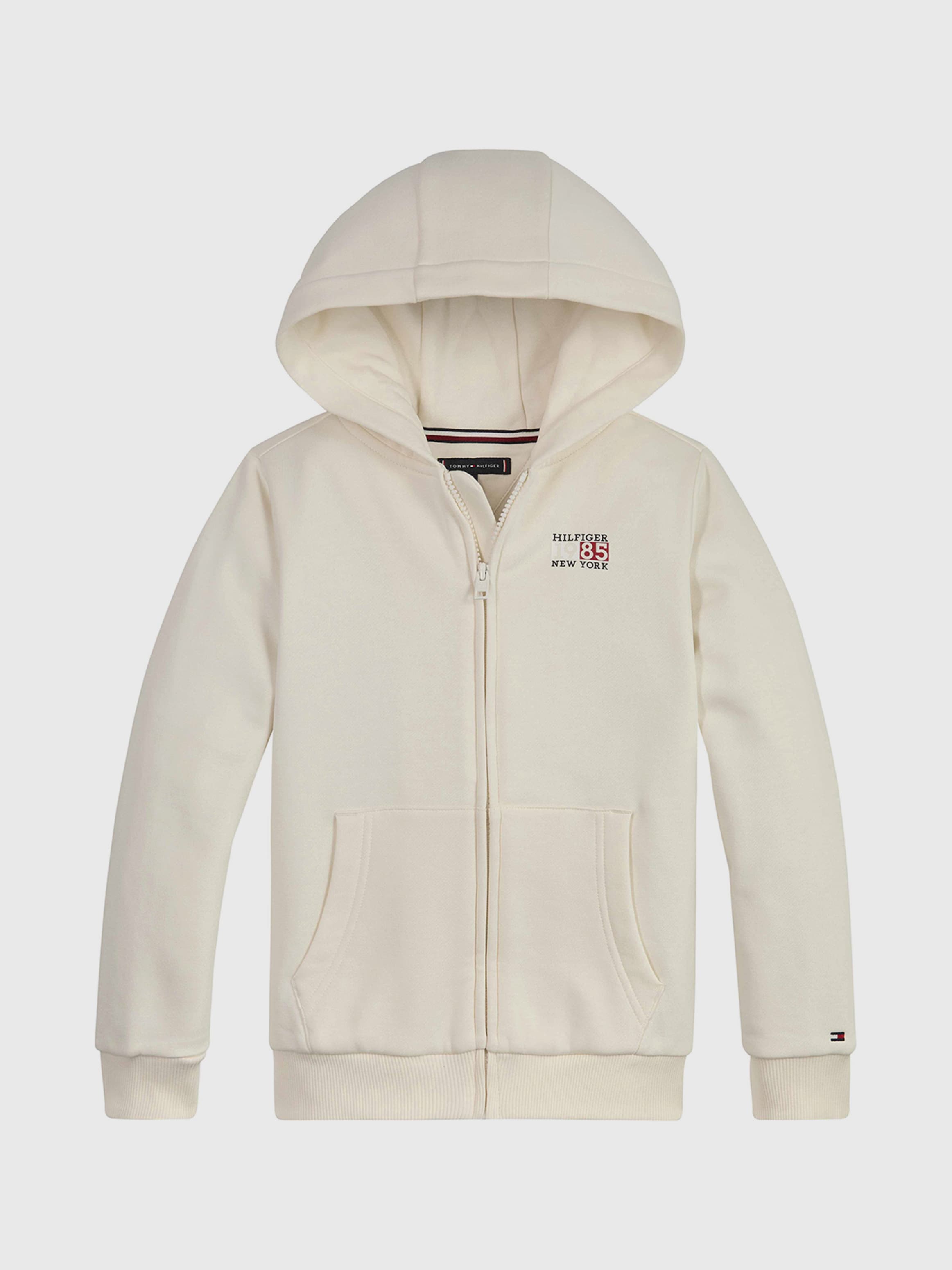 Fleece New York Logo Zip-Thru Hoody