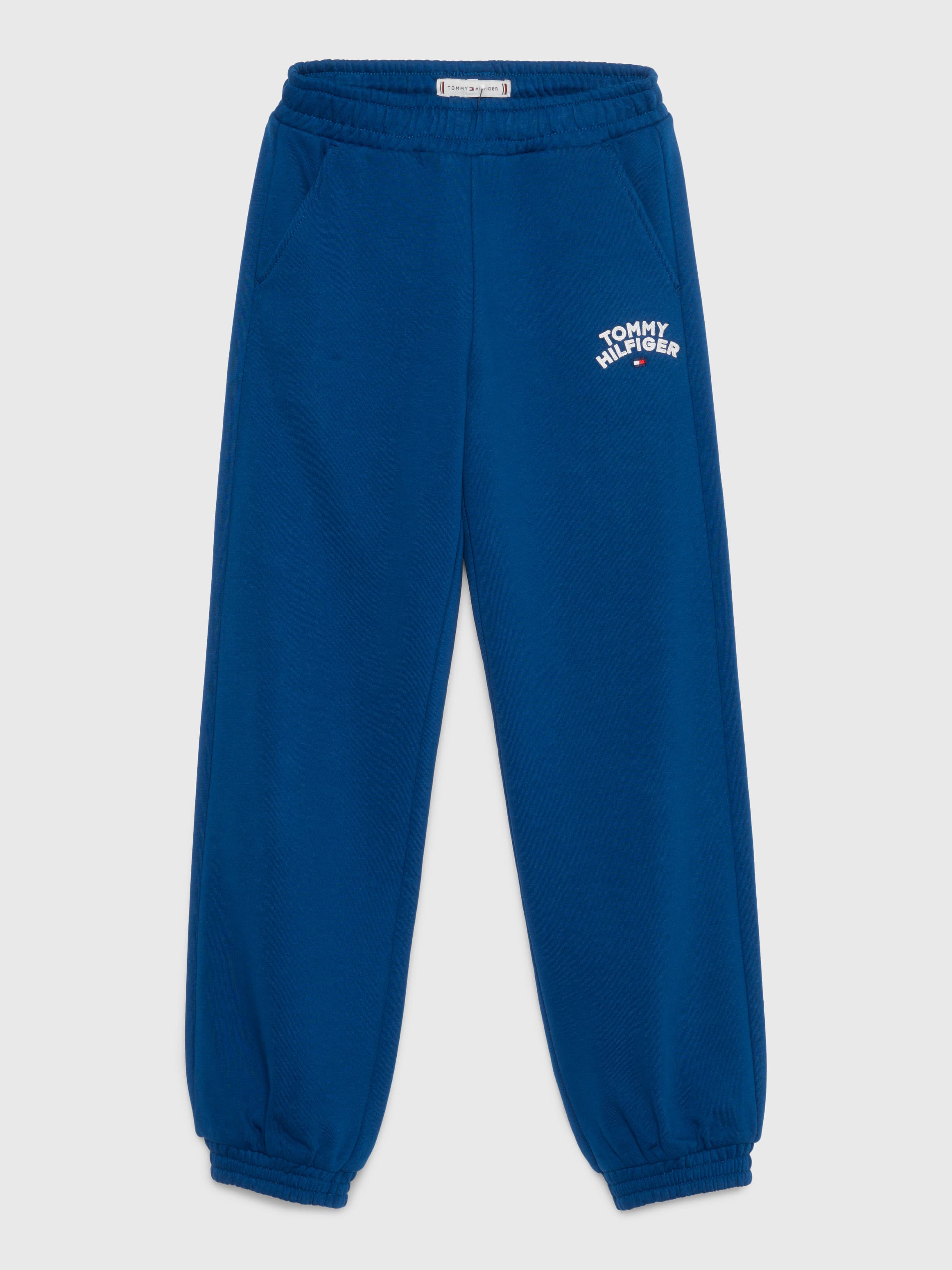Logo Embroidery Cuffed Joggers