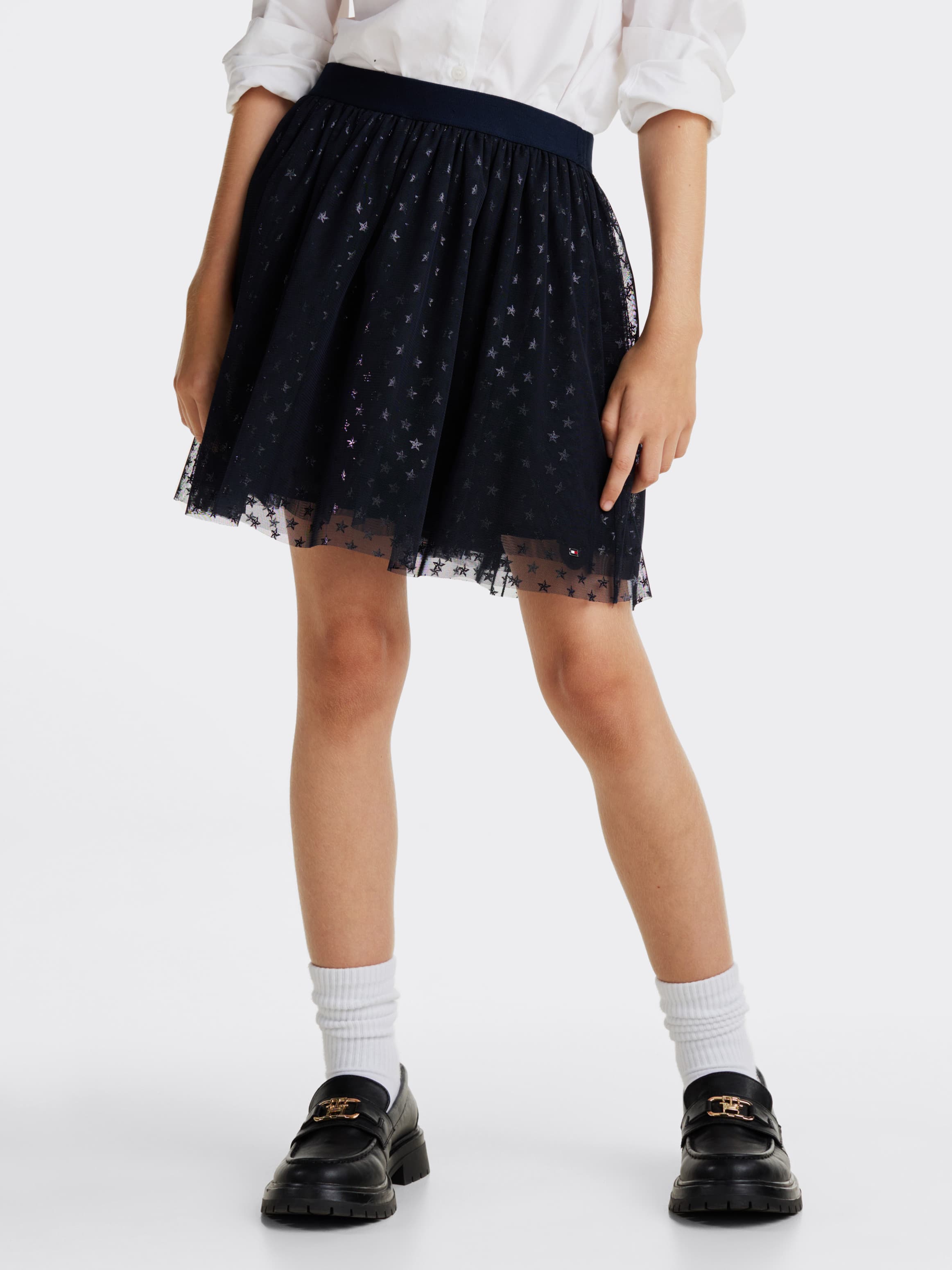Metallic Star Tulle Skirt