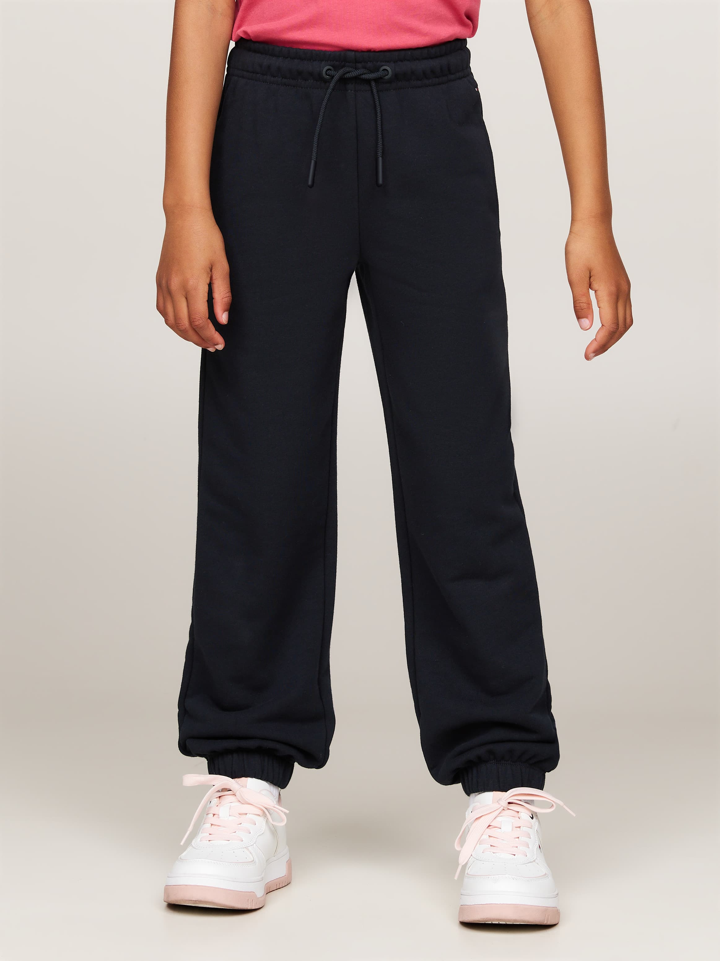 Varsity Curved Logo Relaxed Joggers