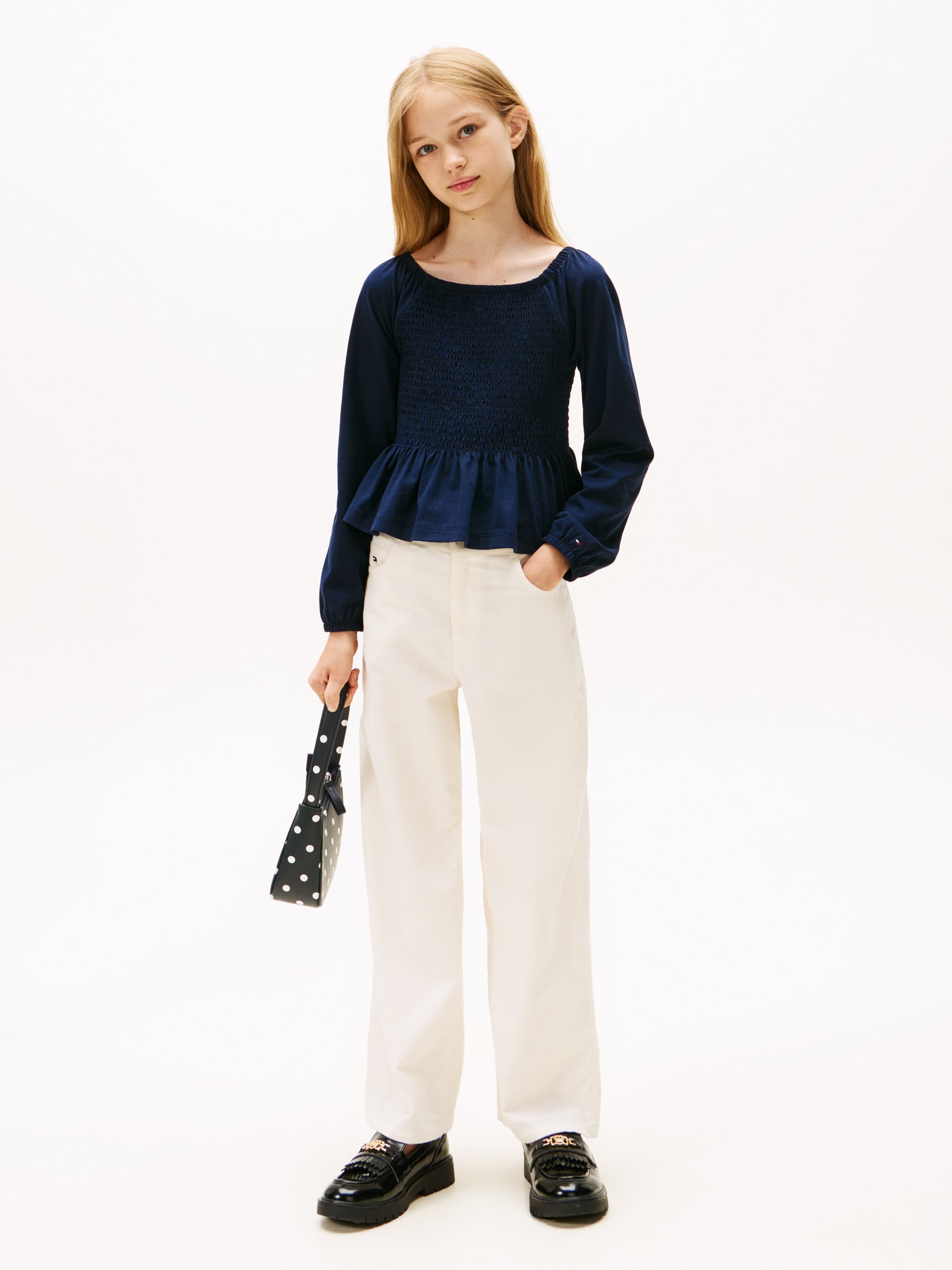 Mabel High Rise Wide Leg Corduroy Trousers