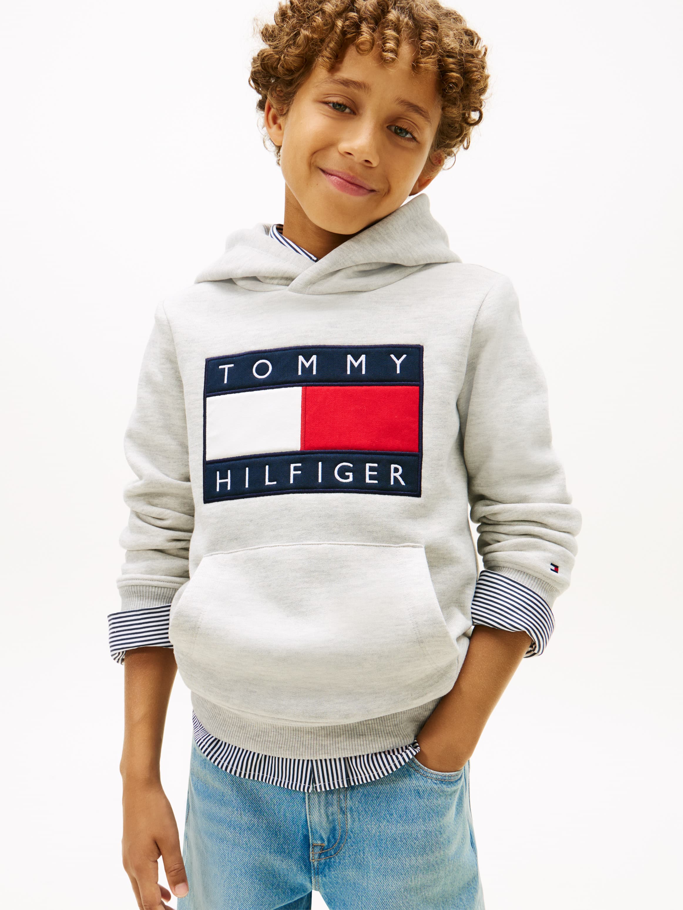 Heritage Flag Badge Terry Hoody