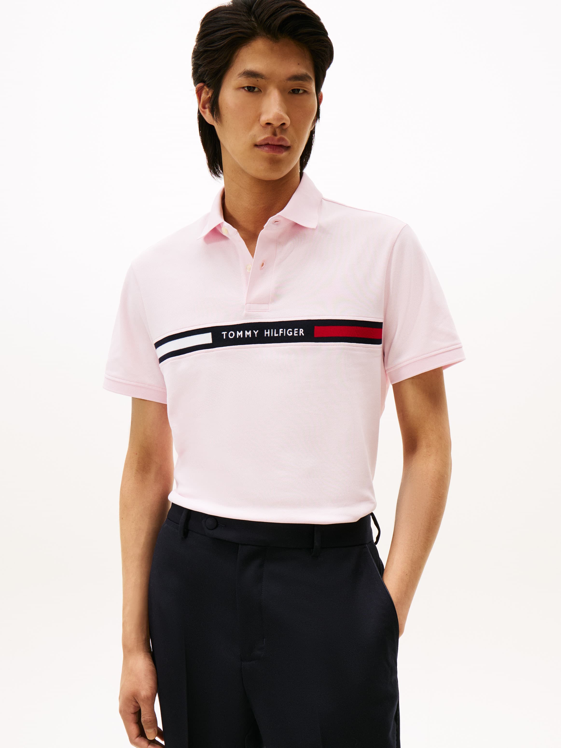 Regular Fit Logo Embroidery Polo T-Shirt