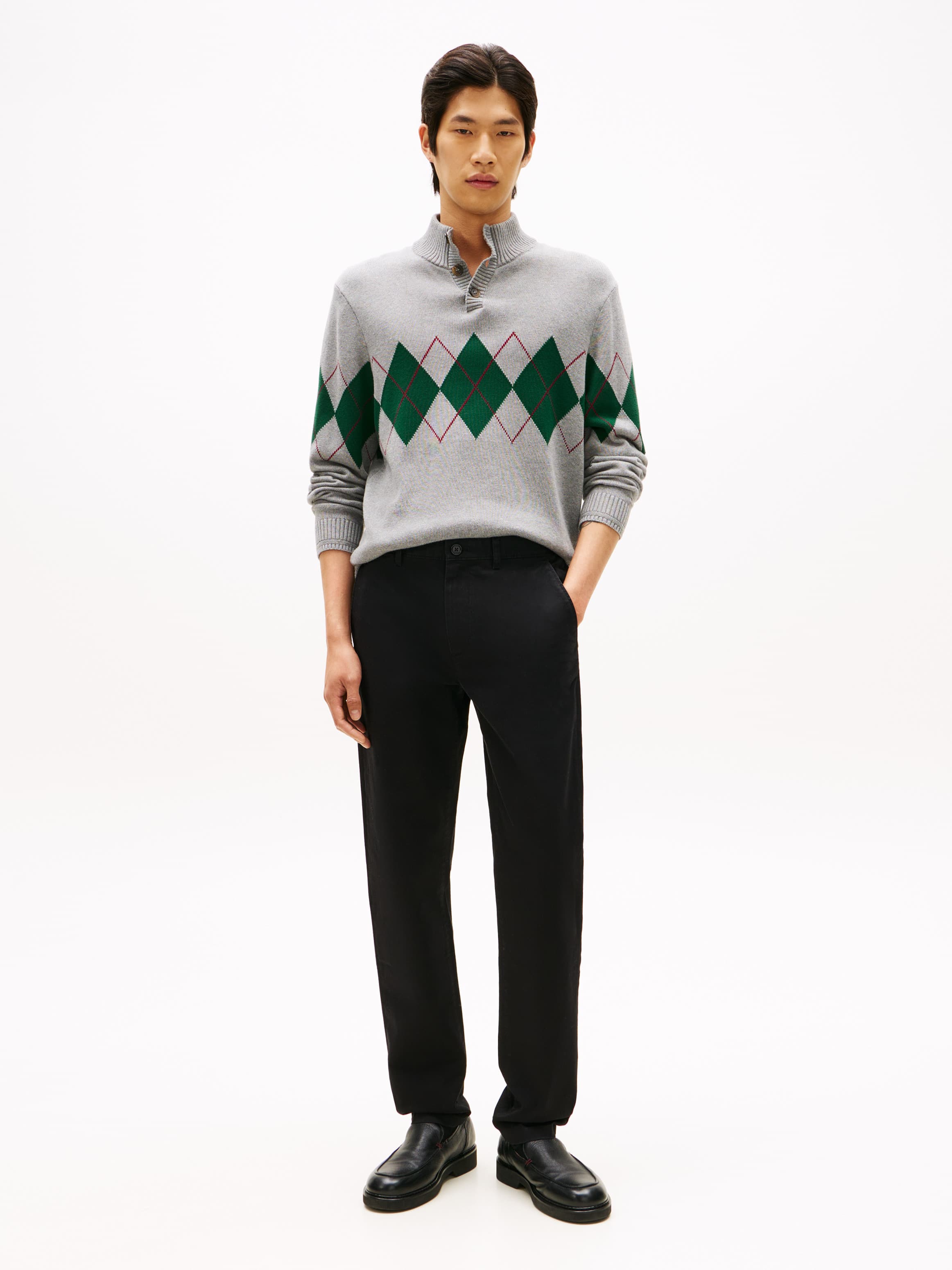 Denton Twill Straight Leg Chinos
