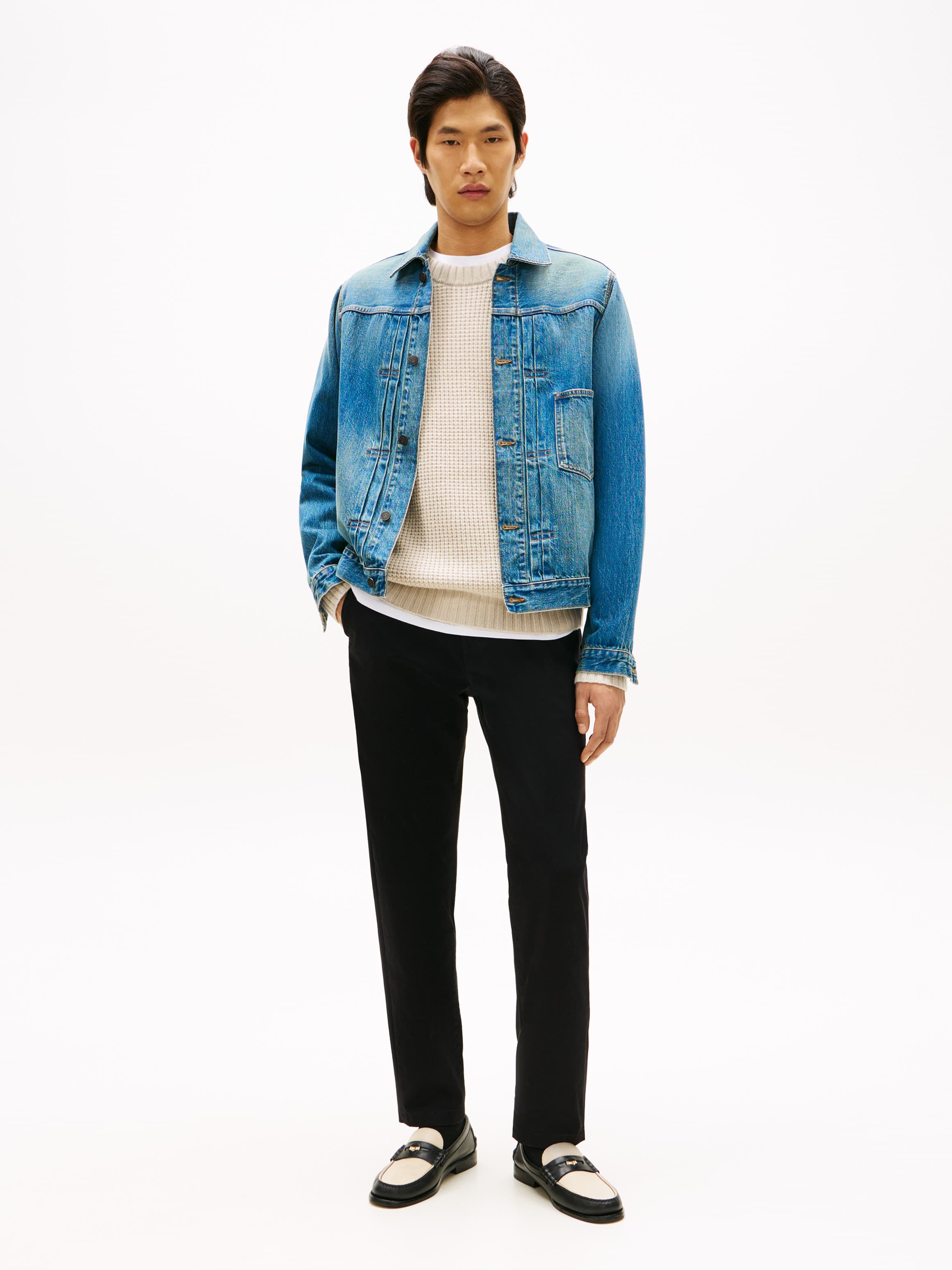 Harlem Twill Tapered Leg Chinos
