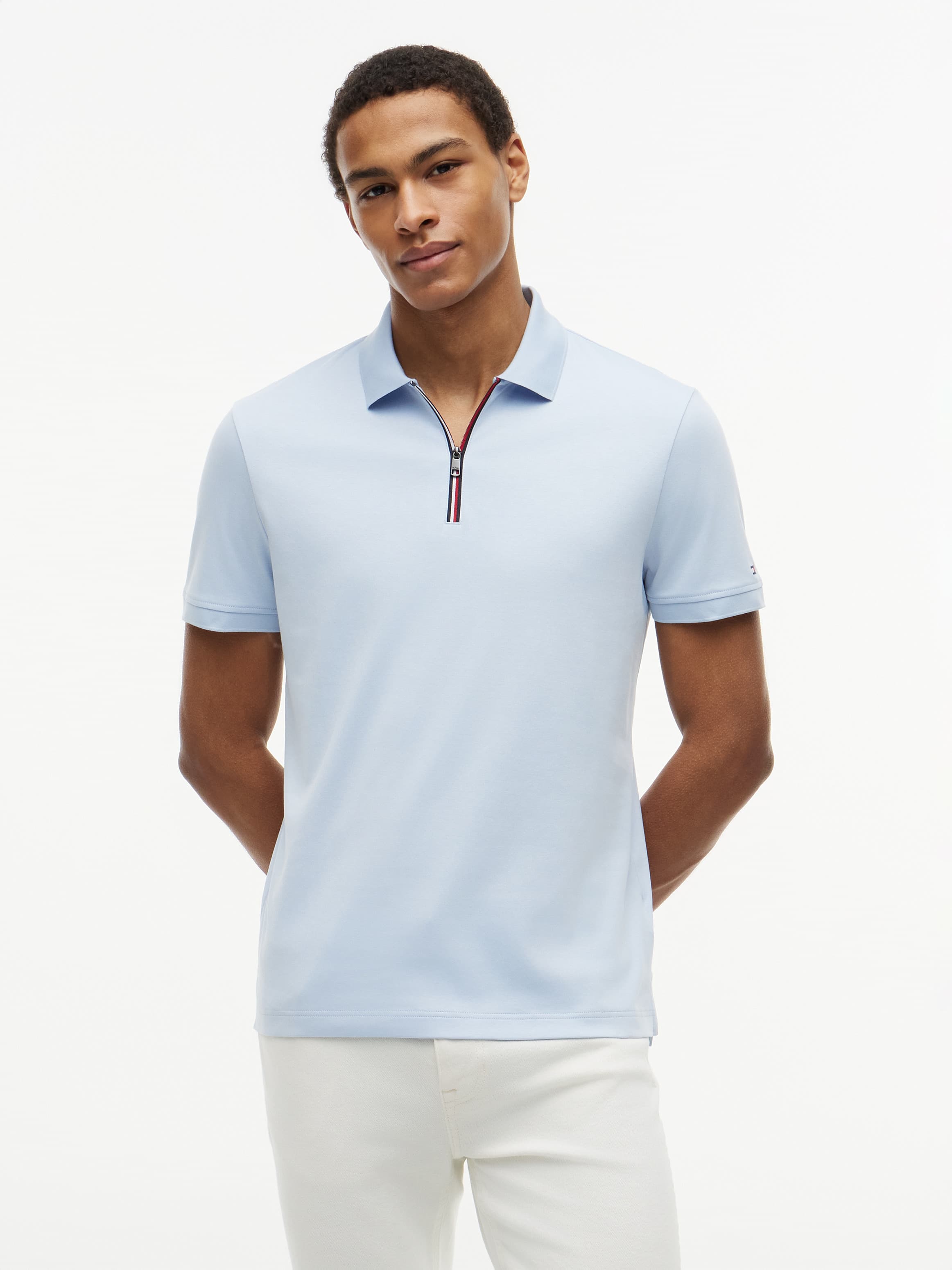 Regular Fit Fluid Cotton Polo Shirt