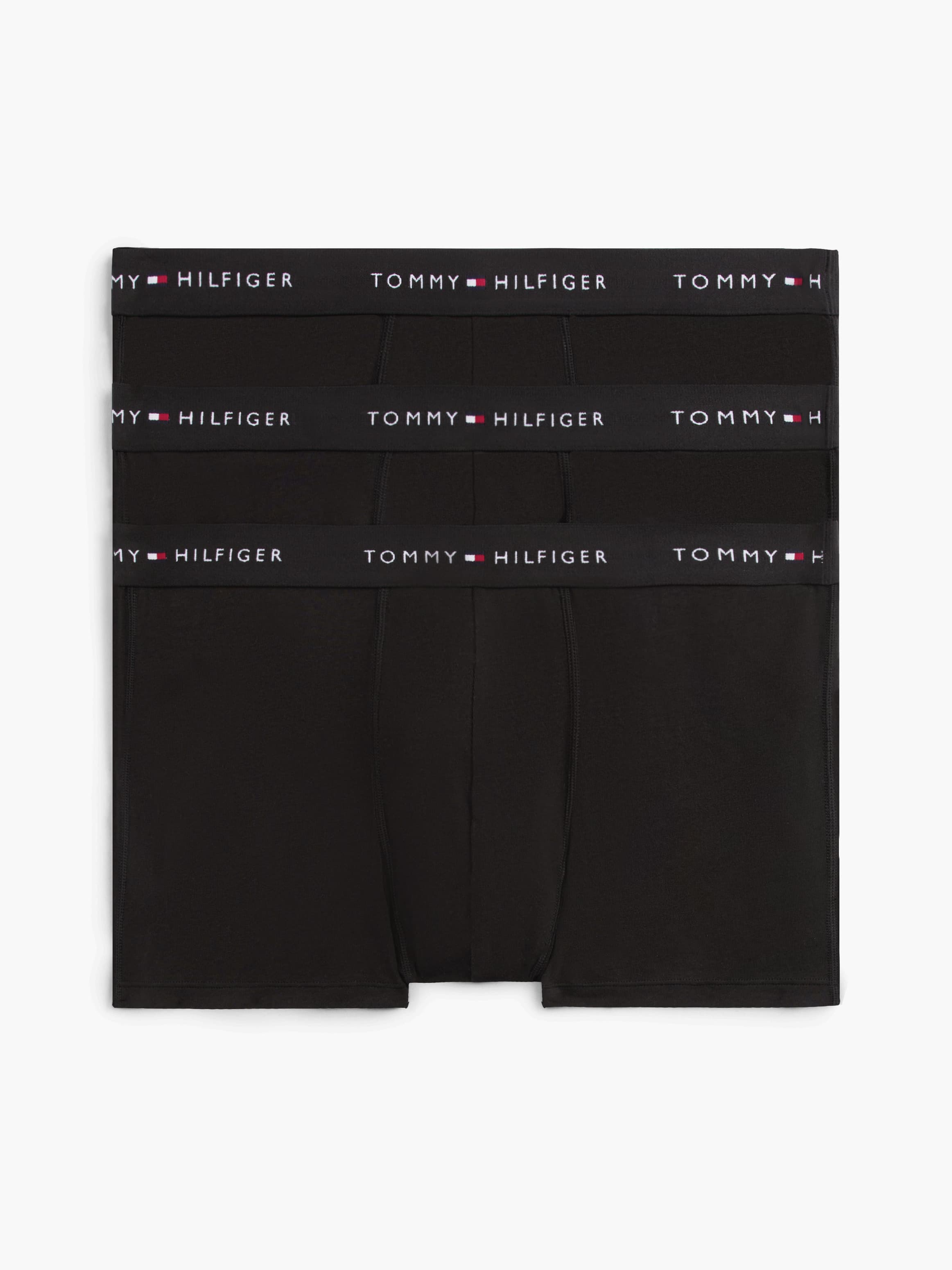 3-Pack Signature Repeat Logo Waistband Trunks