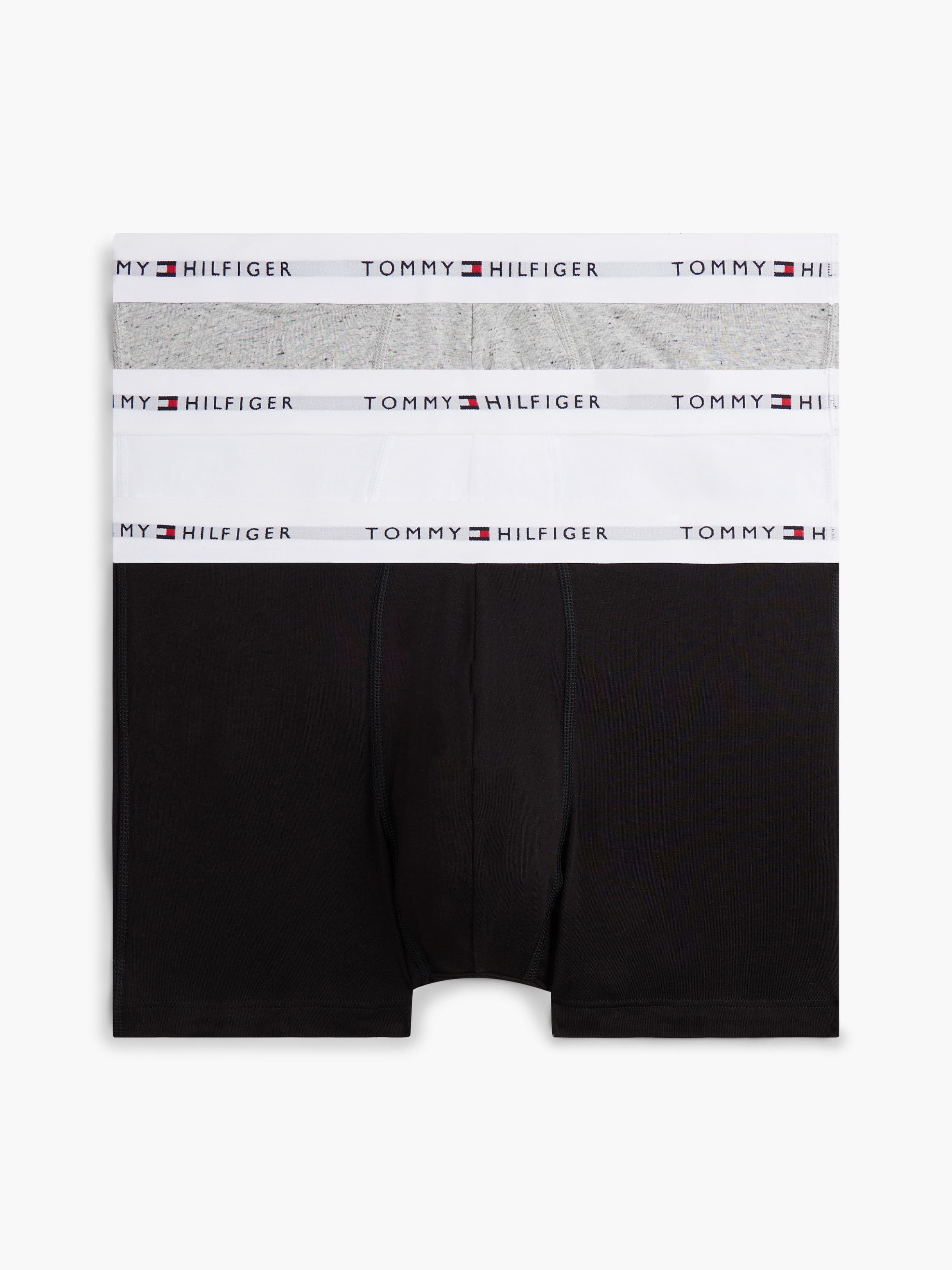 3-Pack Signature Repeat Logo Waistband Trunks