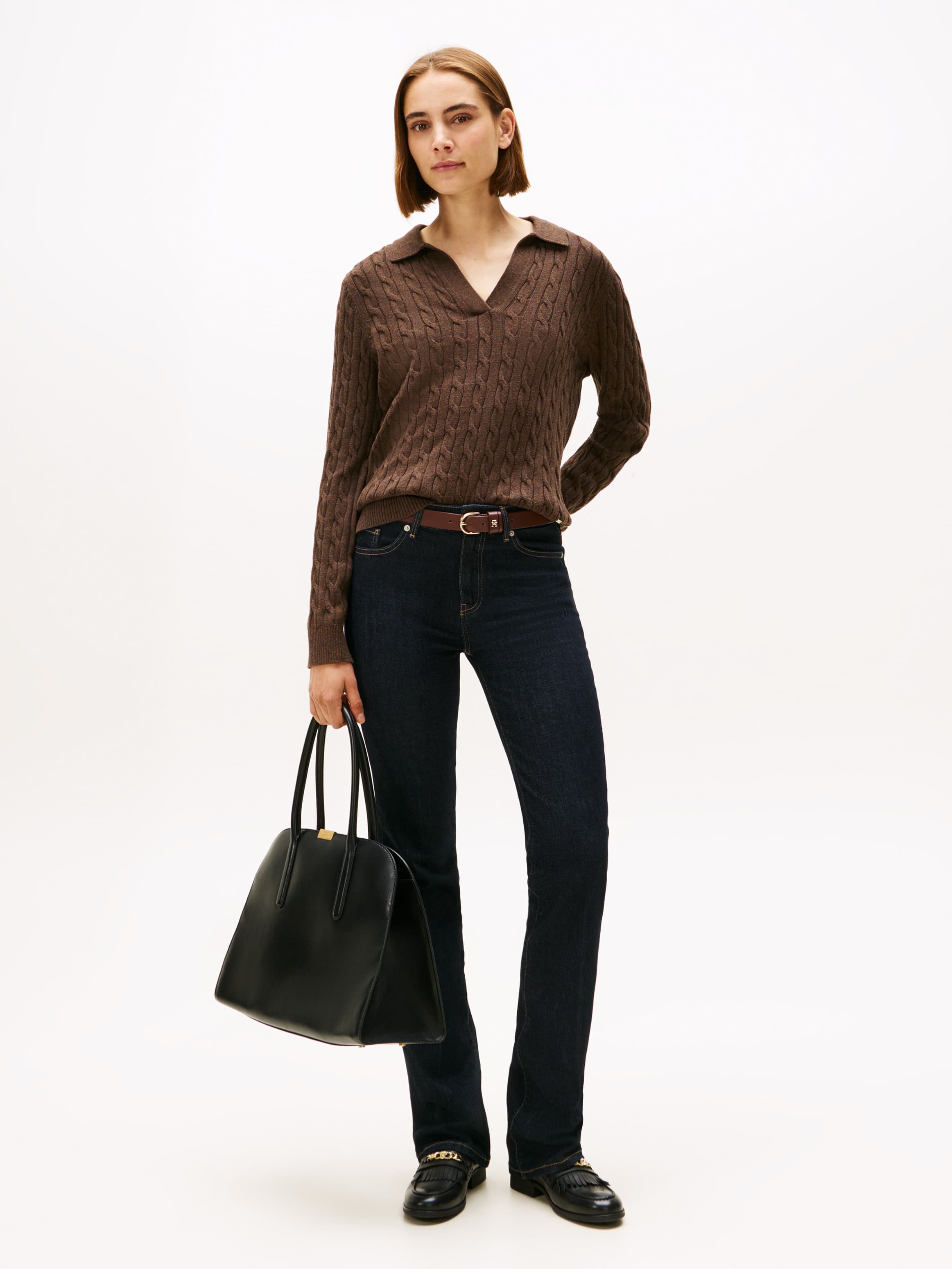 Mid Rise Bootcut Jeans